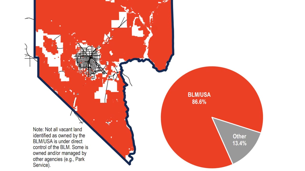 Las Vegas could run out of land for new homes by 2032 without federal help, builders say