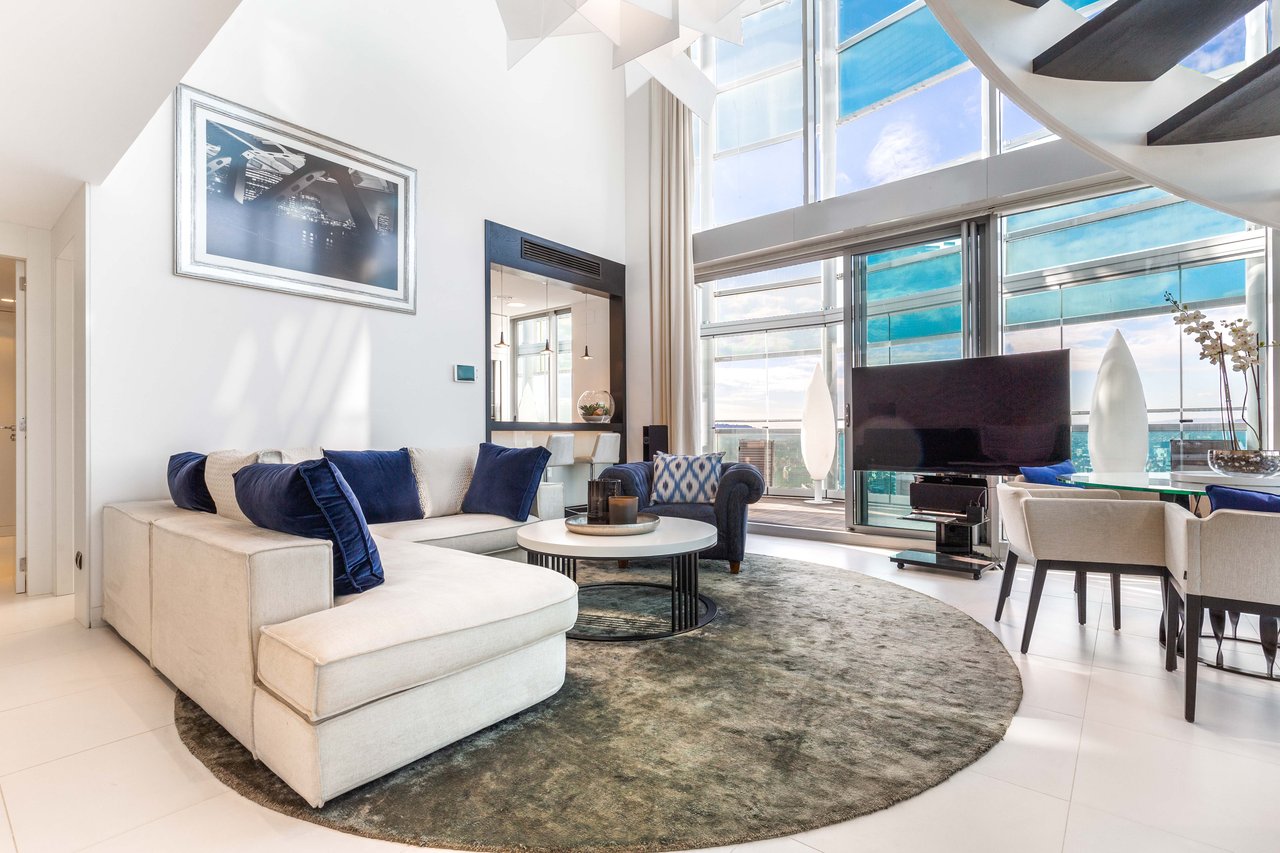Luxury penthouse in Diagonal Mar, with views and pool 