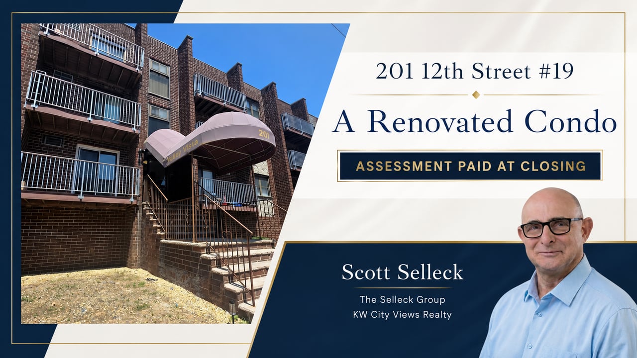 201 12th Street #19: A Renovated Condo, Assessment Paid at Closing