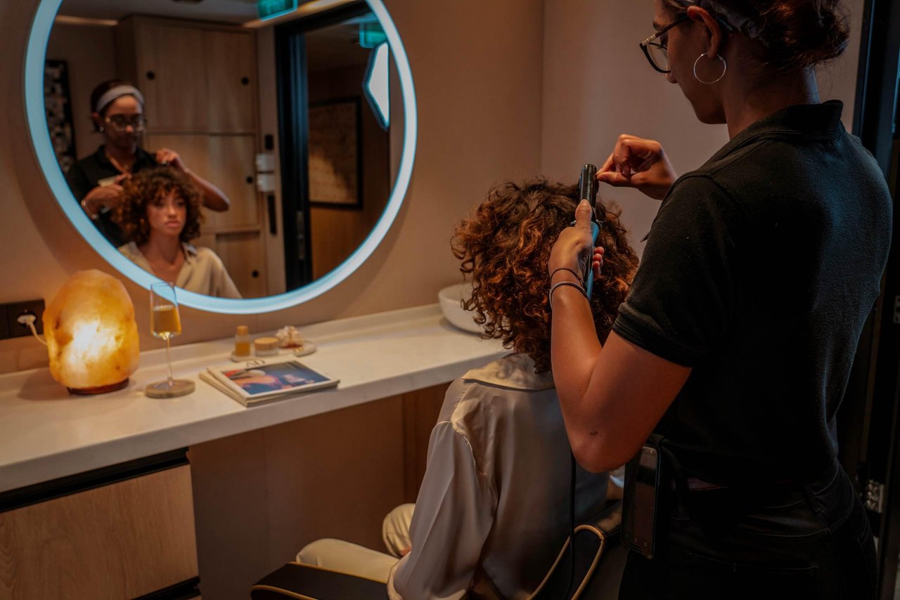 Haircare and beauty essentials for a refreshing personal care routine.