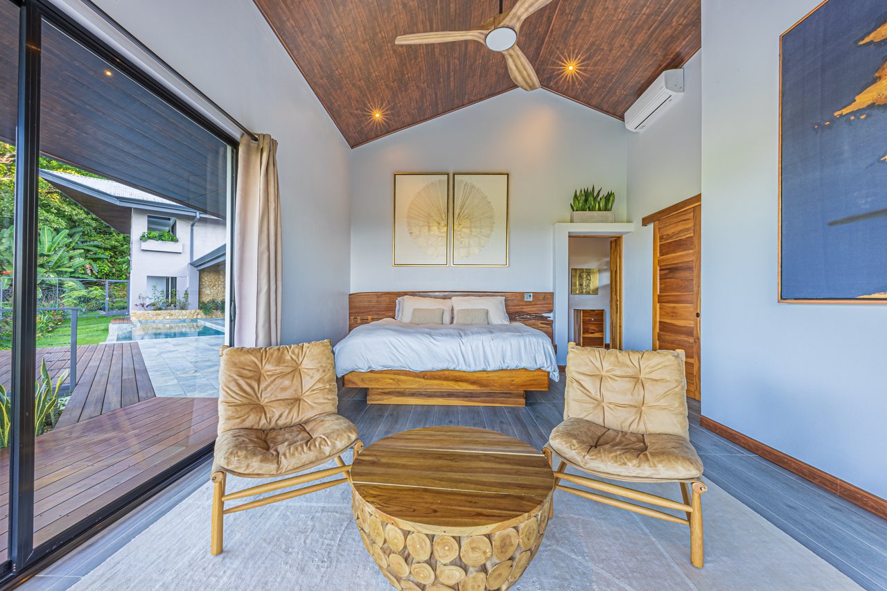 Beautiful Ocean View Casa Espiritu de la Jungla in Ojochal.  Accepting Bitcoin!