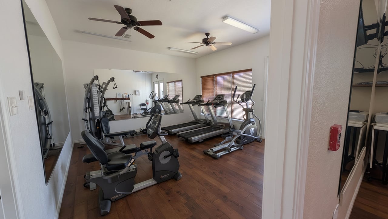 Fitness Room at Club Isabella