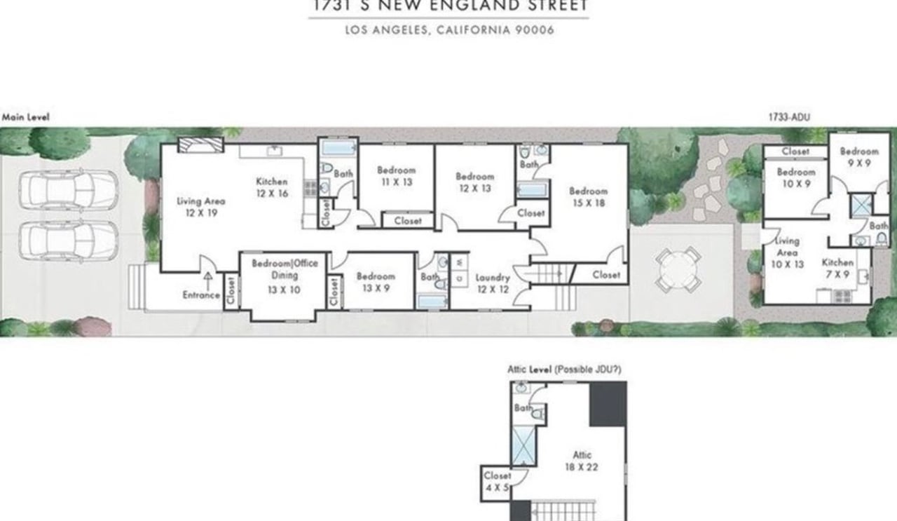 1731–1733 S New England St