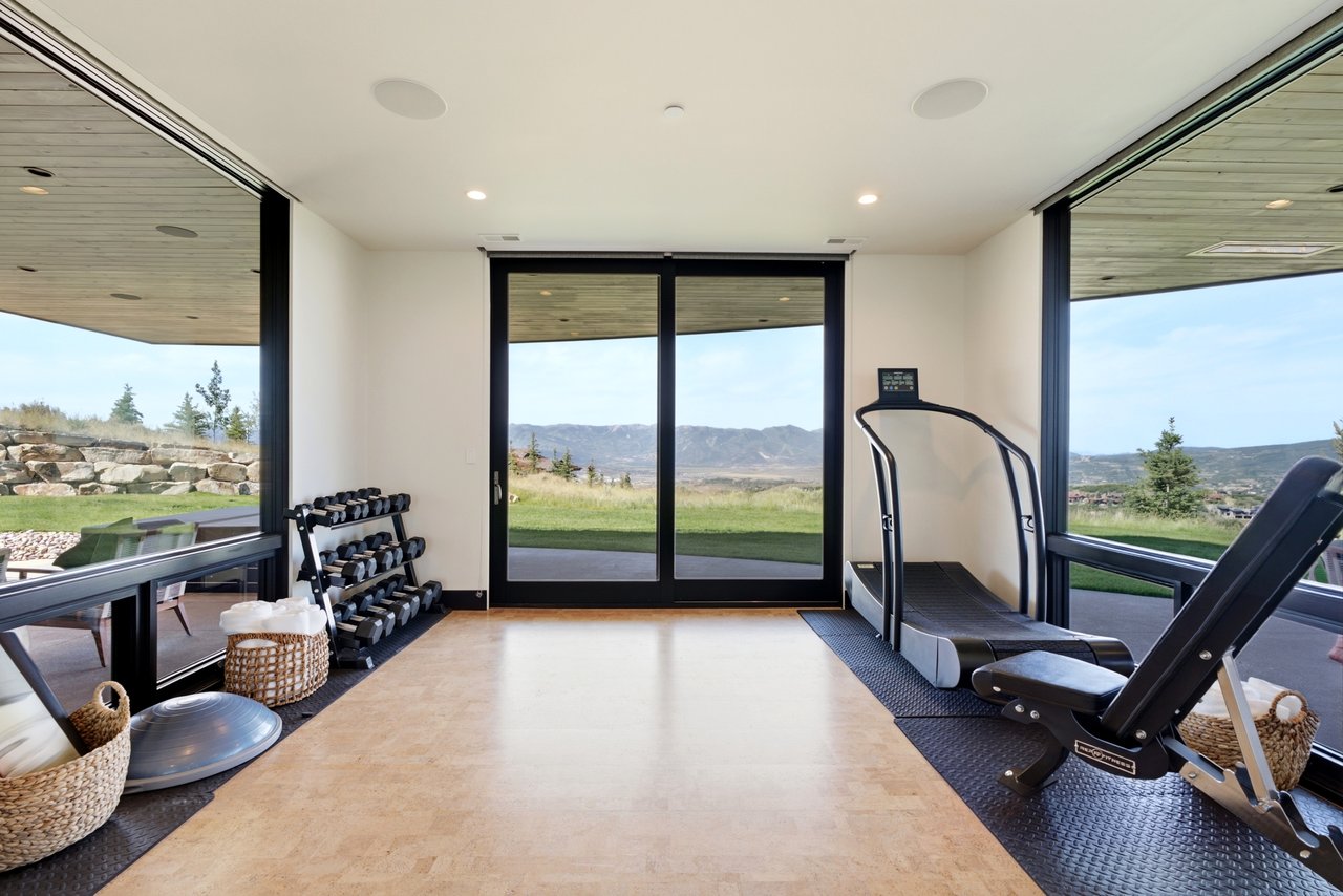 Top-of-Promontory Architectural Estate — Furnished & Turnkey - Front-Row Mountain Views