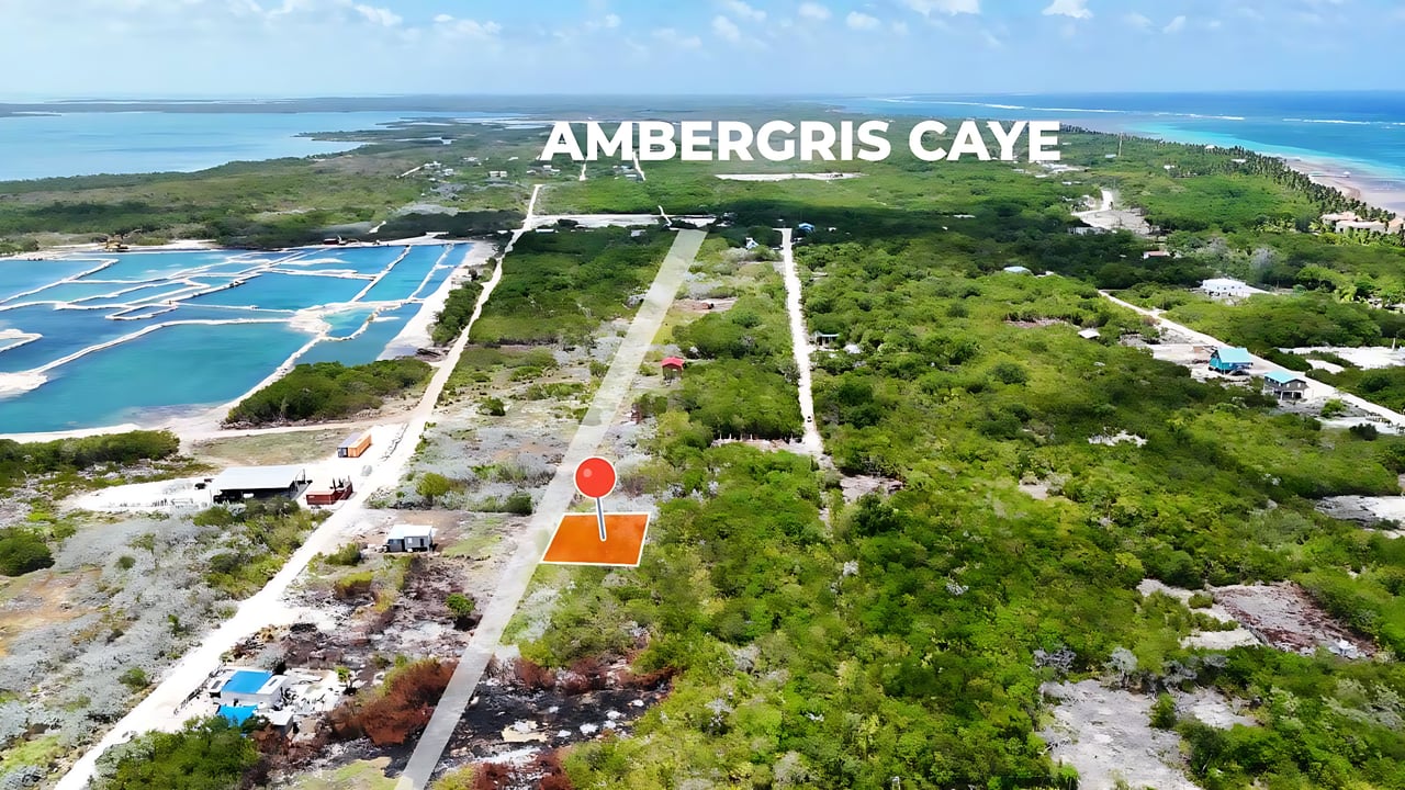 North Ambergris Caye Homesite | 75 x 75 Ft | $45,000 USD