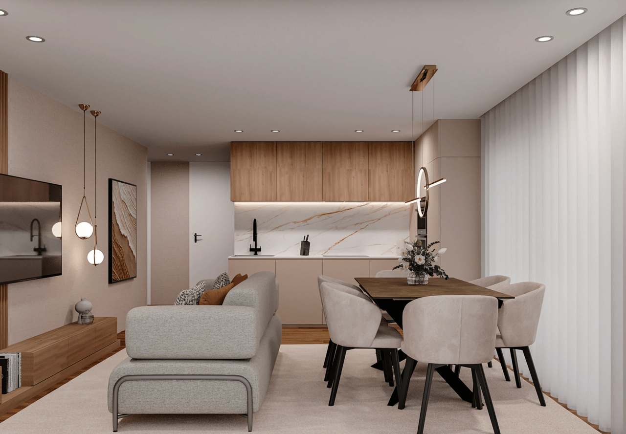 Modern 1+1 Apartment with Private Outdoor Space in Armação de Pêra, Silves