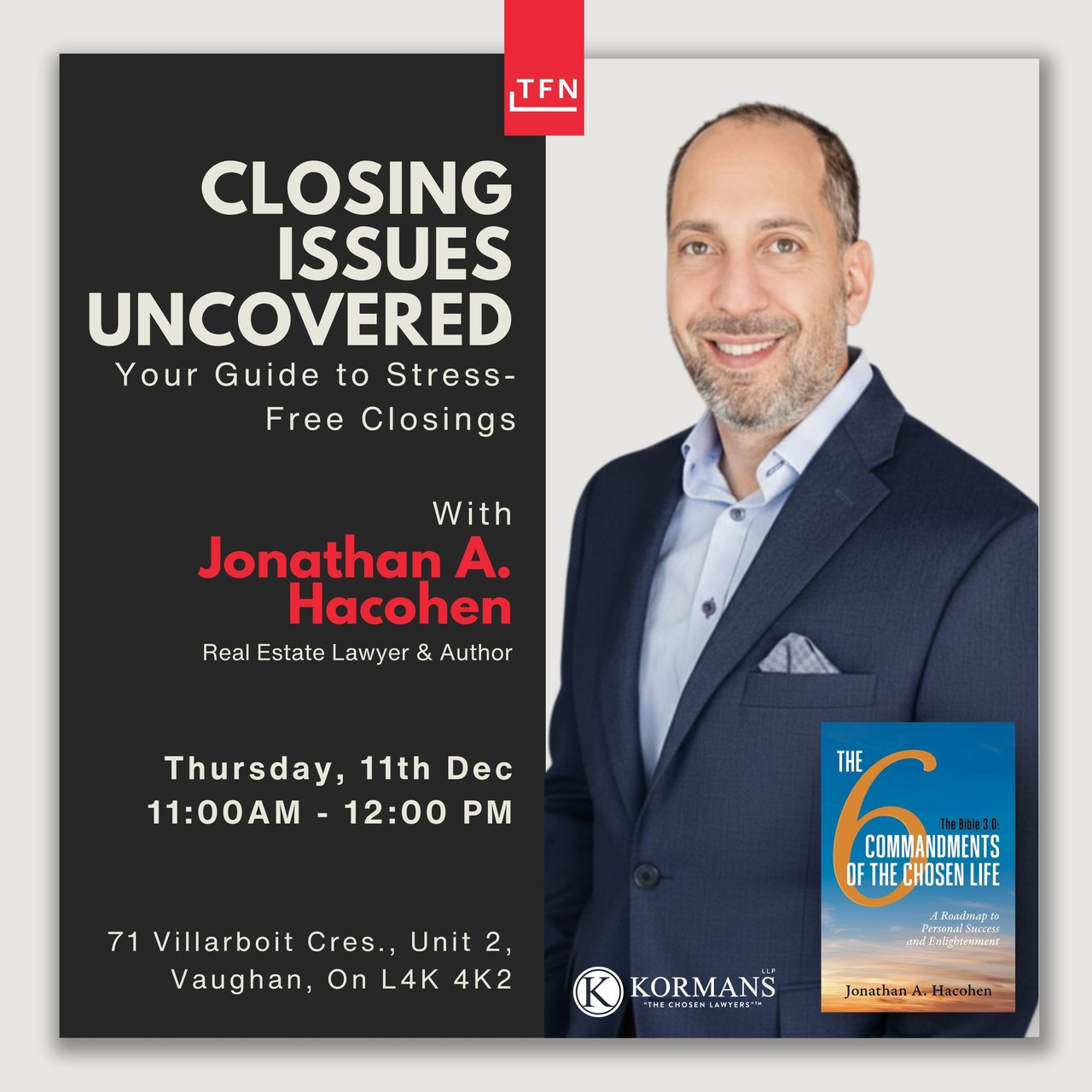 📅 CLOSING ISSUES UNCOVERED