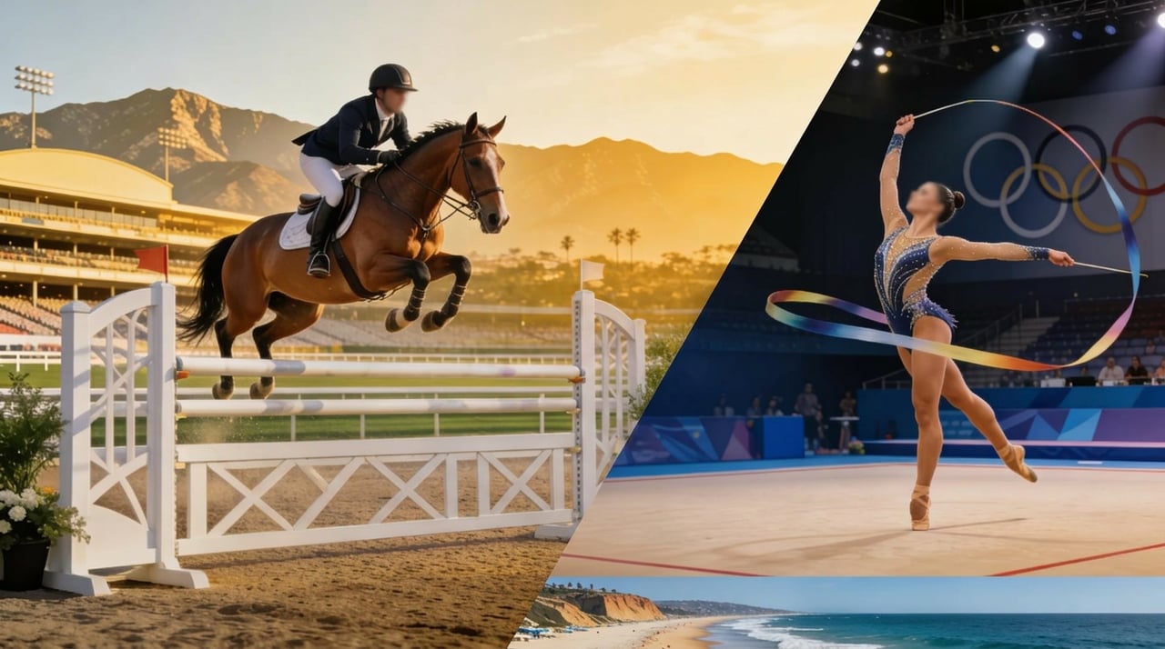 My Personal Guide to Experiencing the 2028 Los Angeles Olympics From Equestrian Glory to Rhythmic Gymnastics Pride cover