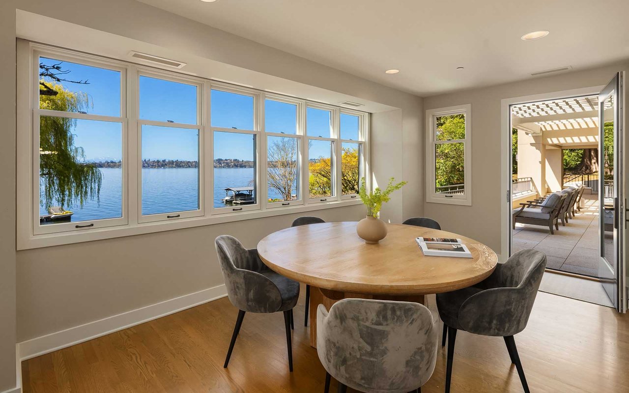 Timeless West-Facing Waterfront Estate on Treasured Hunts Point