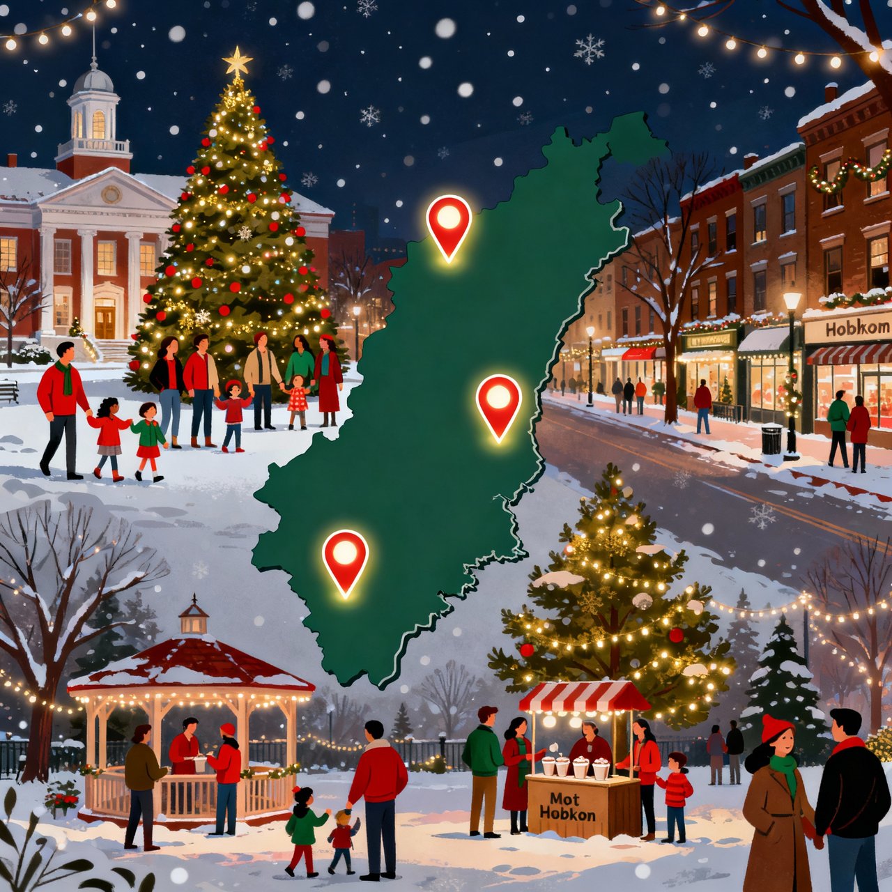 Christmas Tree Lighting Guide 2025: The Best Holiday Celebrations In & Around Hudson County