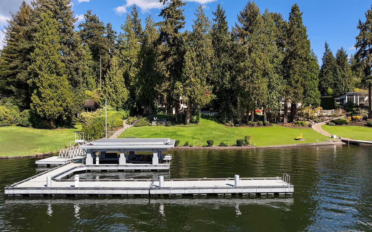 Gated Hunts Point Waterfront Contemporary with a Stunning Olson Kundig Refresh