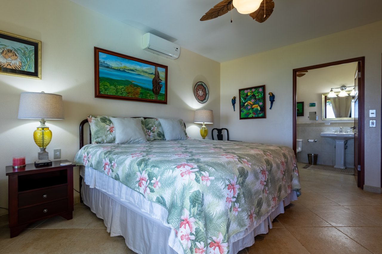 Private Luxury Villa with Whale Tail Ocean View Close to Downtown Uvita