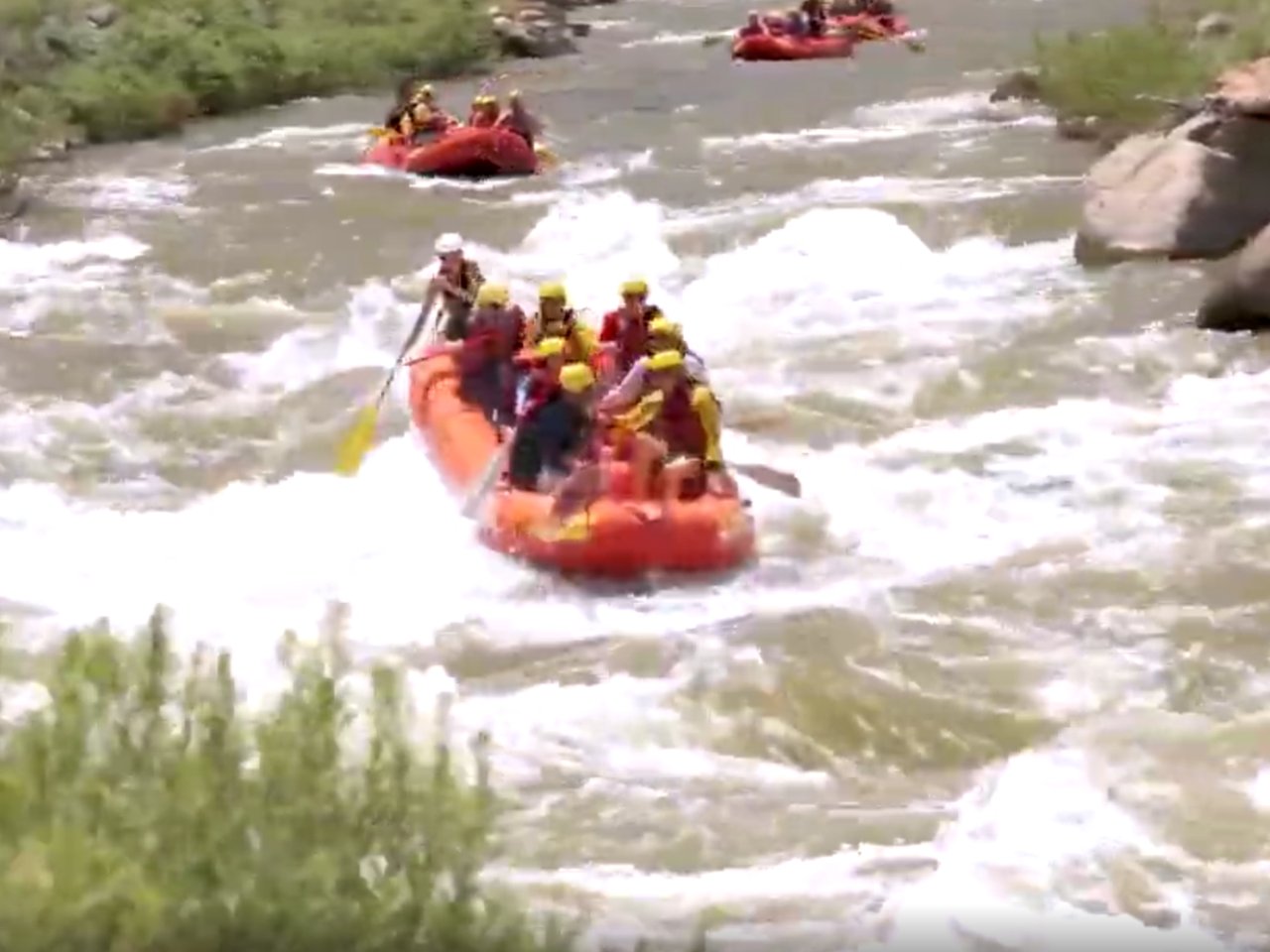 From Calm to Class III: Monica Goes Whitewater Rafting in Cañon City