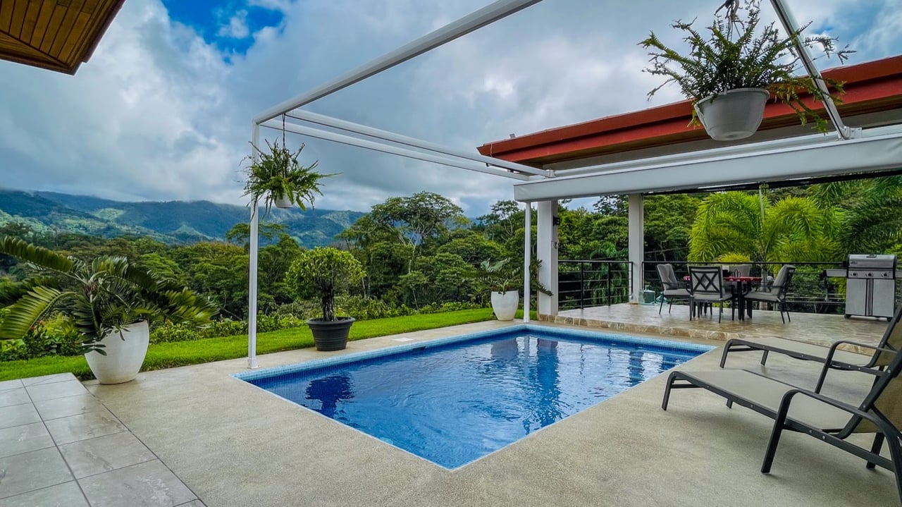 The Best Mountain View Home in South Pacific Costa Rica!