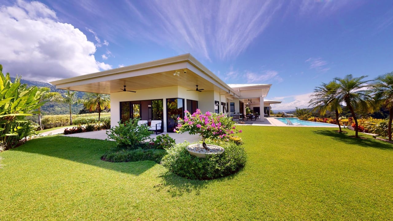 Elegant, Modern Ocean View Home on 2.75 Acres