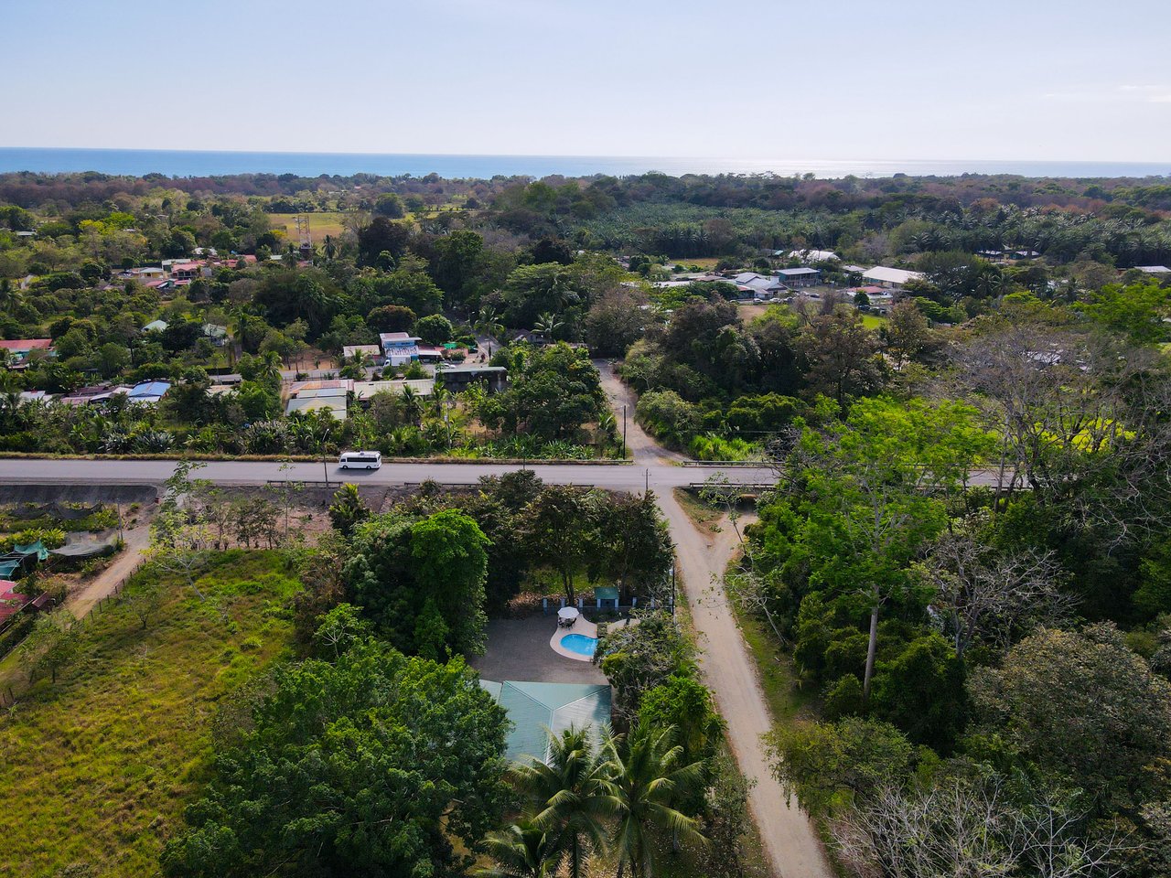 Beach estate with a main house, 3 rentals, and pool
