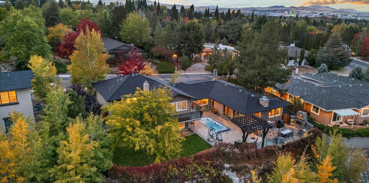 Nestled in the prestigious Skyline Heights neighborhood in Old Southwest Reno, this architectural gem perfectly blends mid-century character with contemporary luxury.