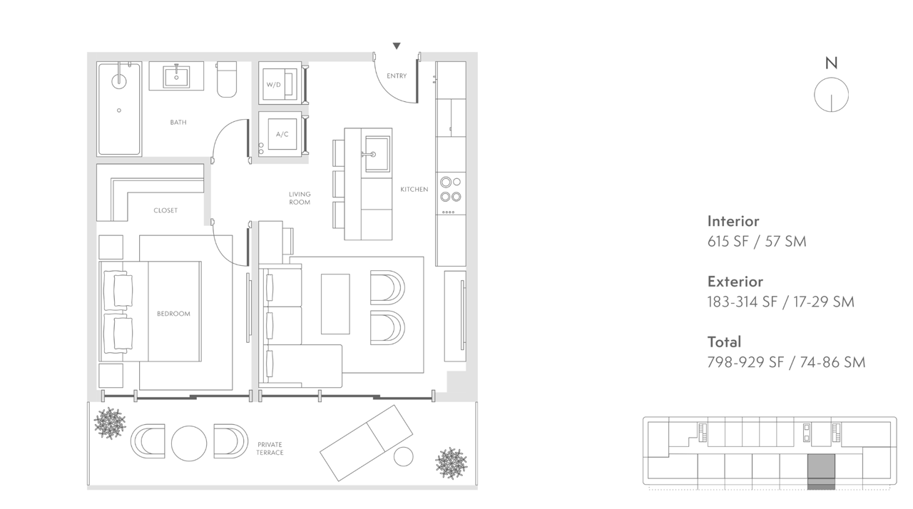 Ella | One Bedroom