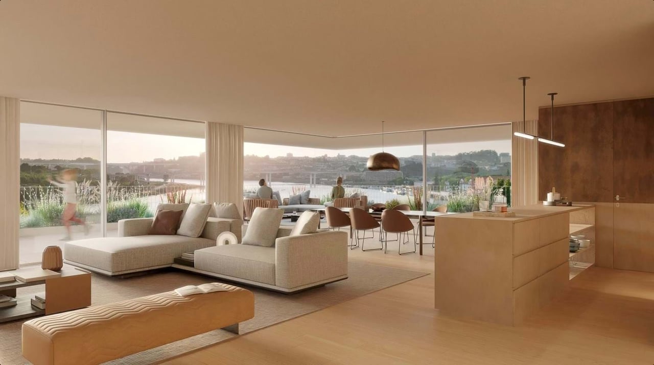 Elegant Two-Bedroom Riverside Retreat with Private Pool and Douro Views