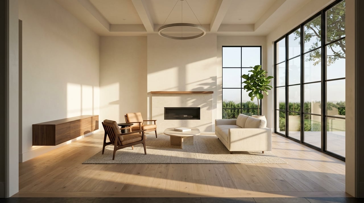 Designing Your Living Room During A Custom Home Build