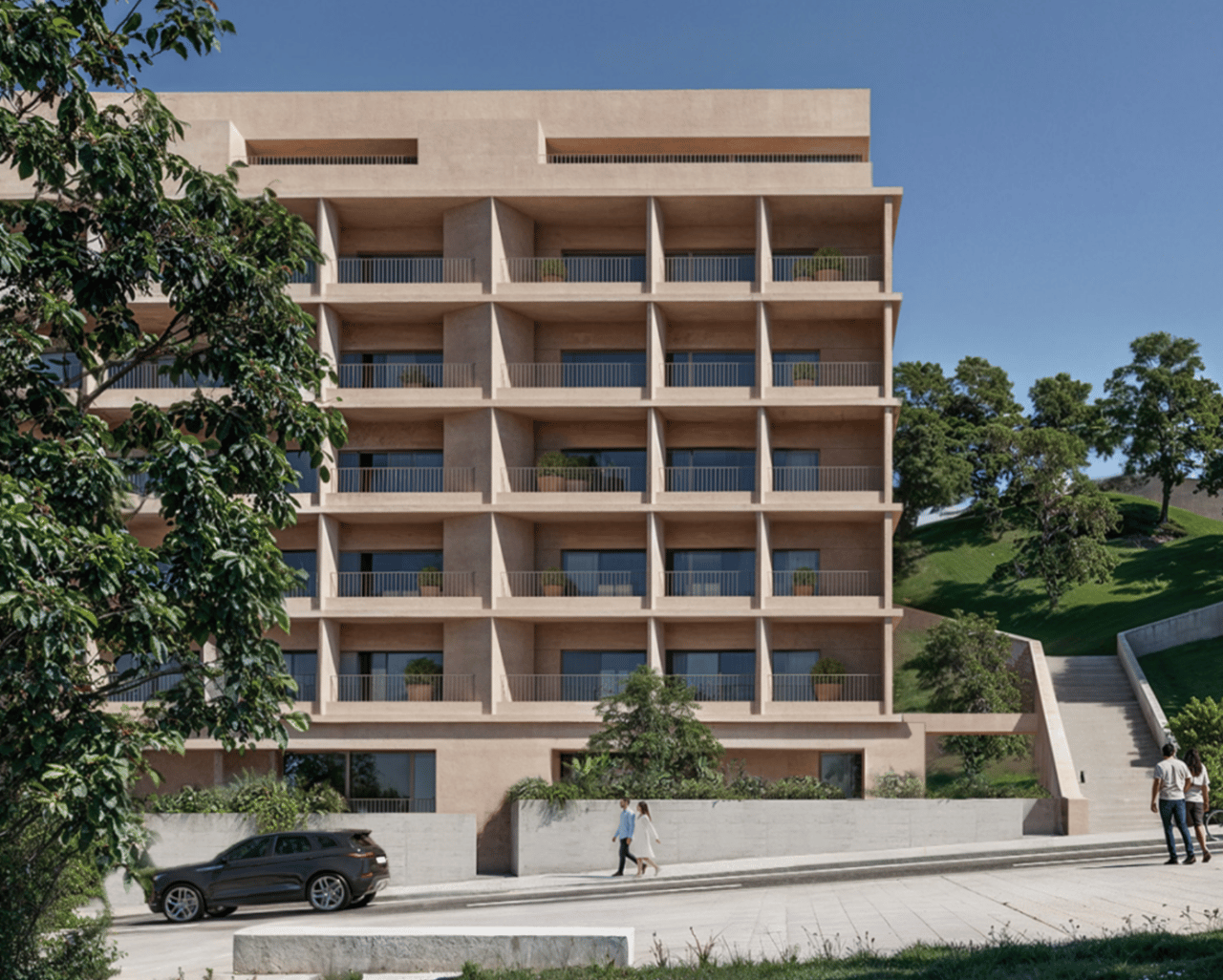 Spacious Three-Bedroom Apartment with Expansive Balcony and Park Views in Celas, Coimbra