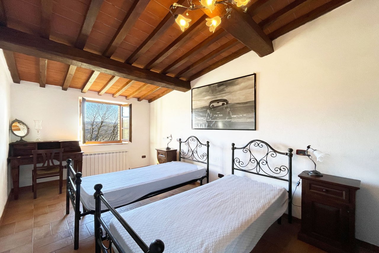 A Charming Stone Farmhouse for Sale in Radicofani