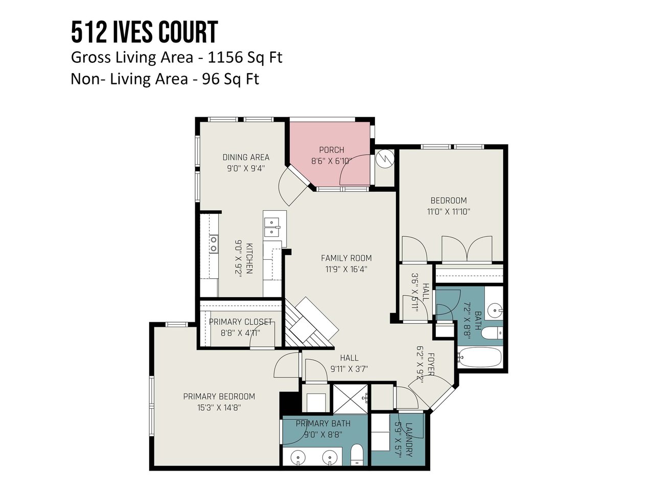 2 Bedroom Condo in Chapel Hill