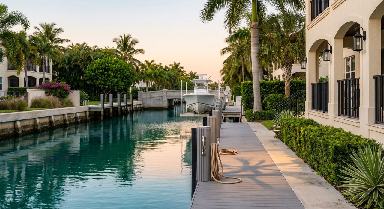 Everyday Life On The Canals In Cape Coral
