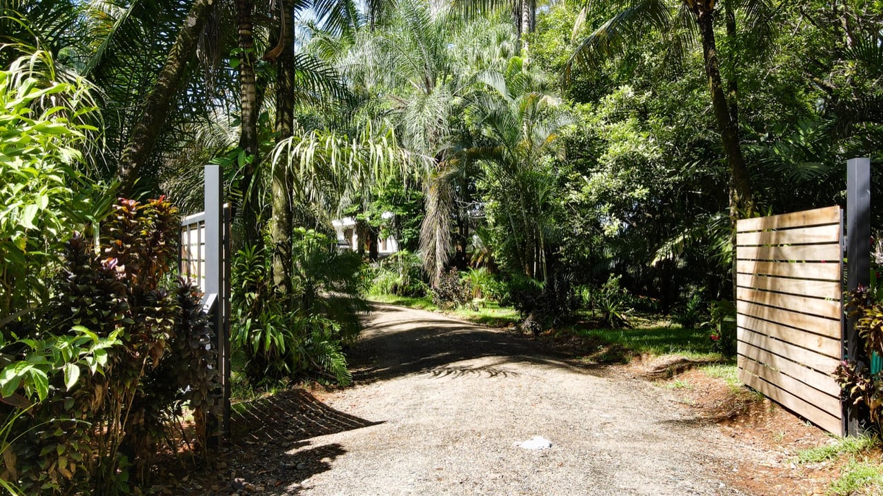 Five Star Private Rainforest Estate on Acreage with Creek