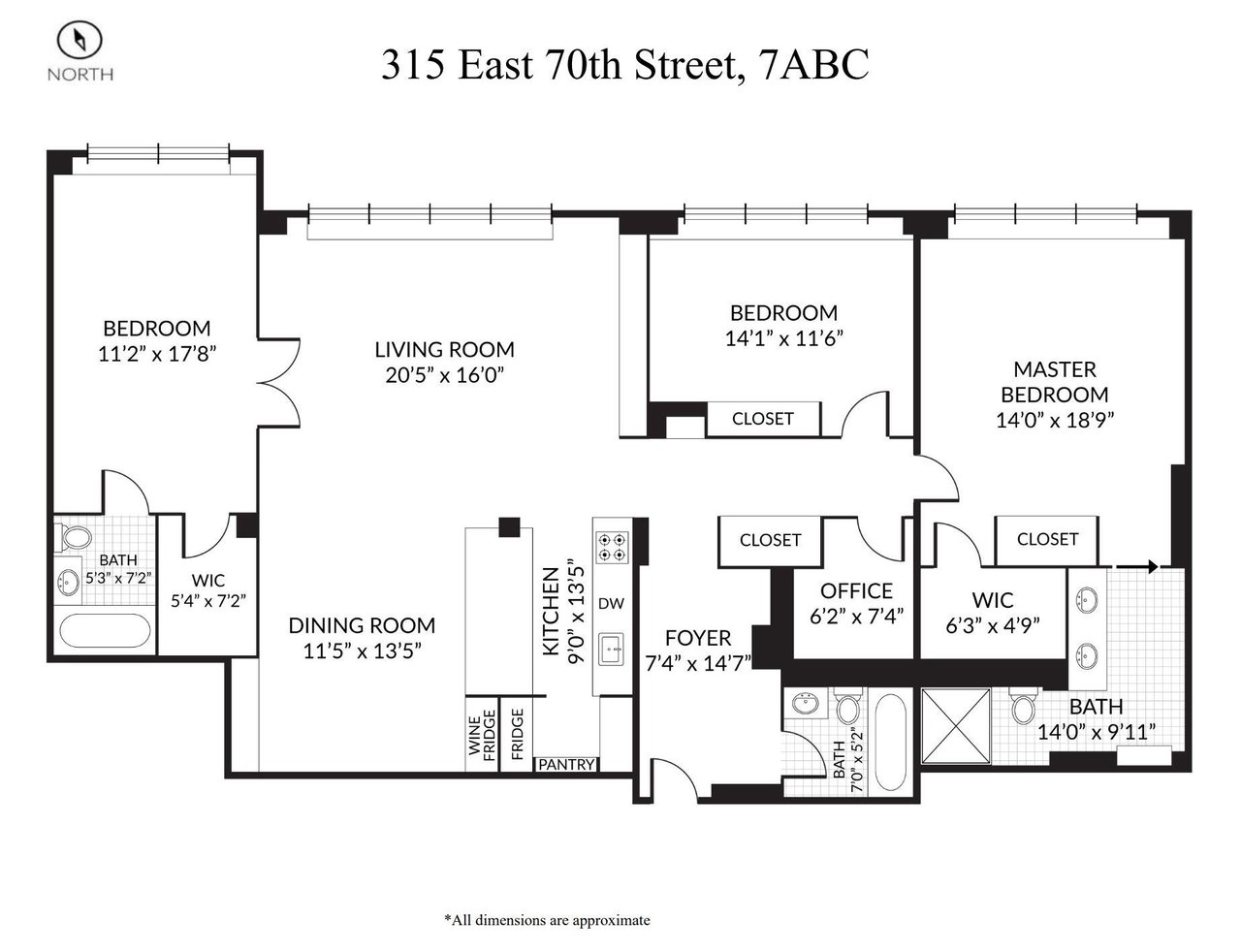 315 East 70th Street, Apt 7-ABC