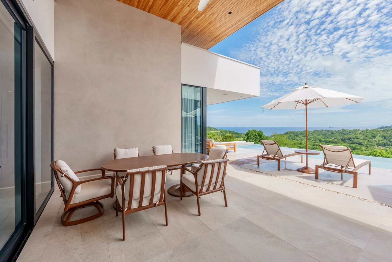 Casa Camino 93 | Luxury Ocean View Estate with Infinity Saltwater Pool in Las Ventanas de Playa Grande