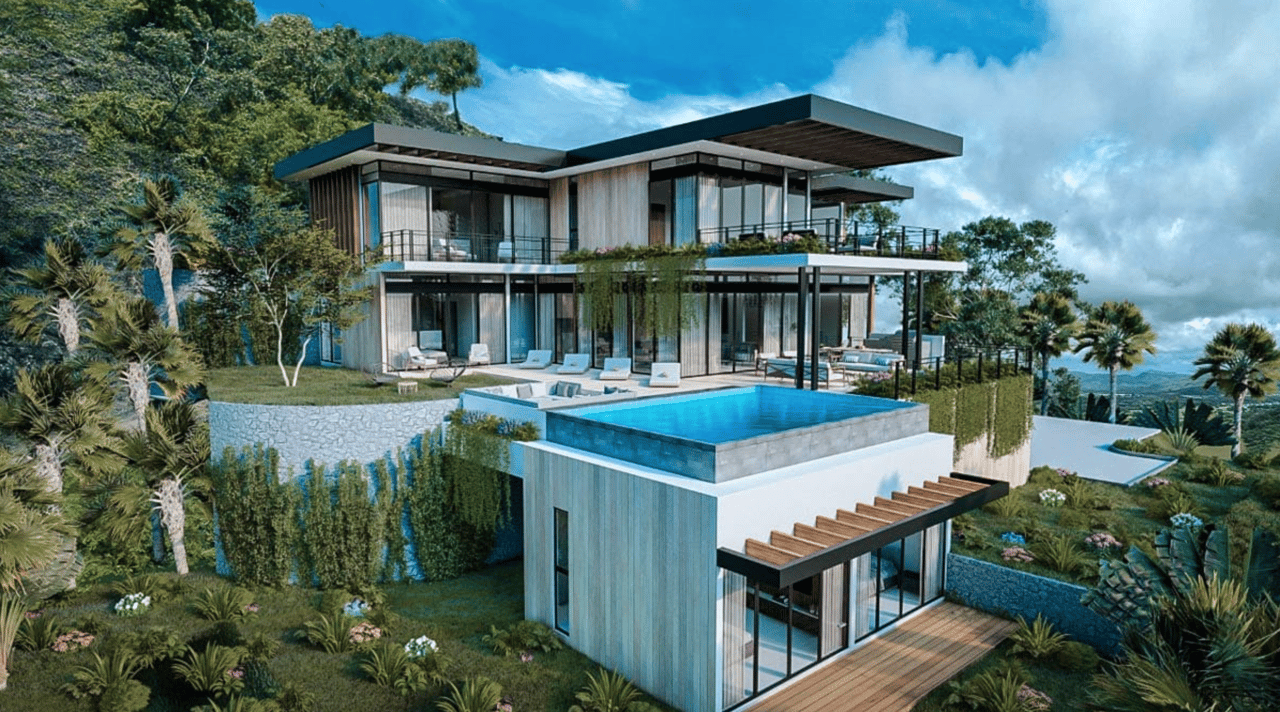 Jungle Vista Retreat - Modern Tropical Hideaway - Senderos