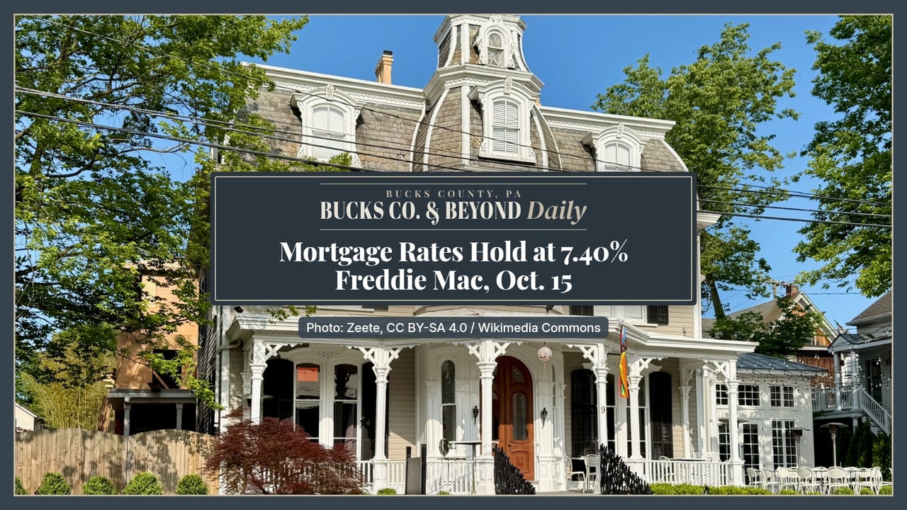 Mortgage Rates This Week: Freddie Mac Holds at 7.40%