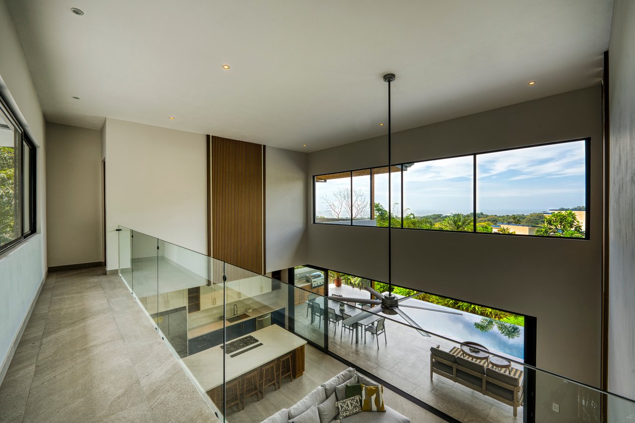 Ocean & Sunset View New Construction Home in Uvita