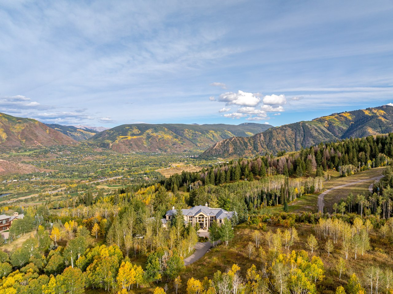 Aspen luxury home with mountain views