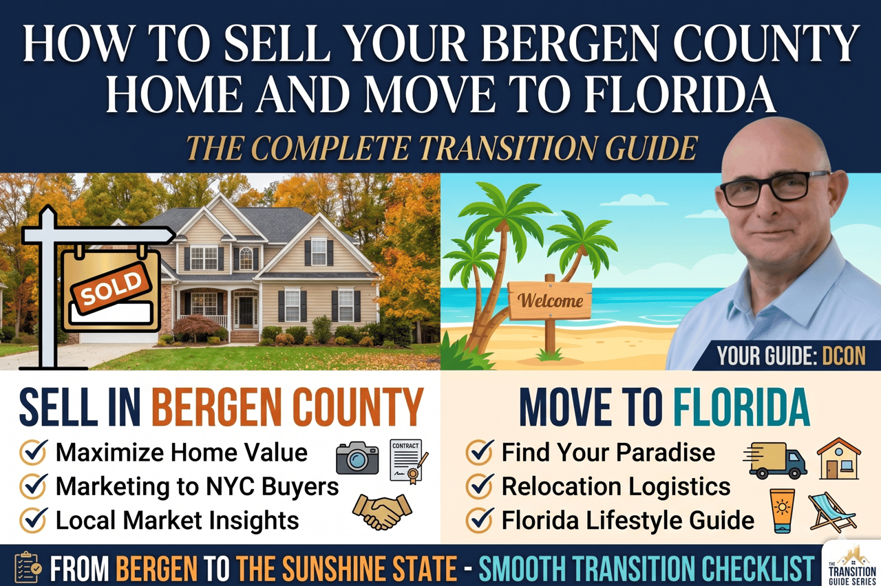 How to Sell Your Bergen County Home and Move to Florida: The Complete Transition Guide