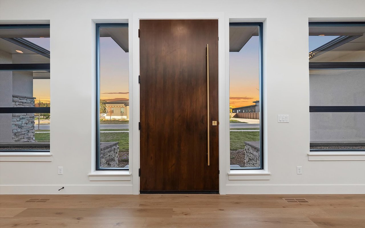 New Construction Home With Volcano Granite Island