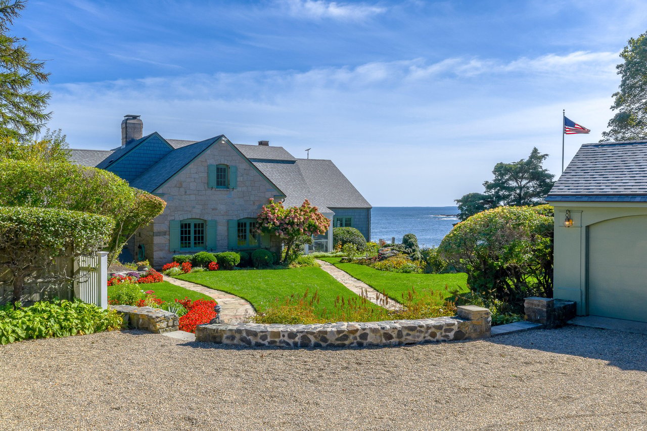 Maine Homes with Gardens in Full Bloom