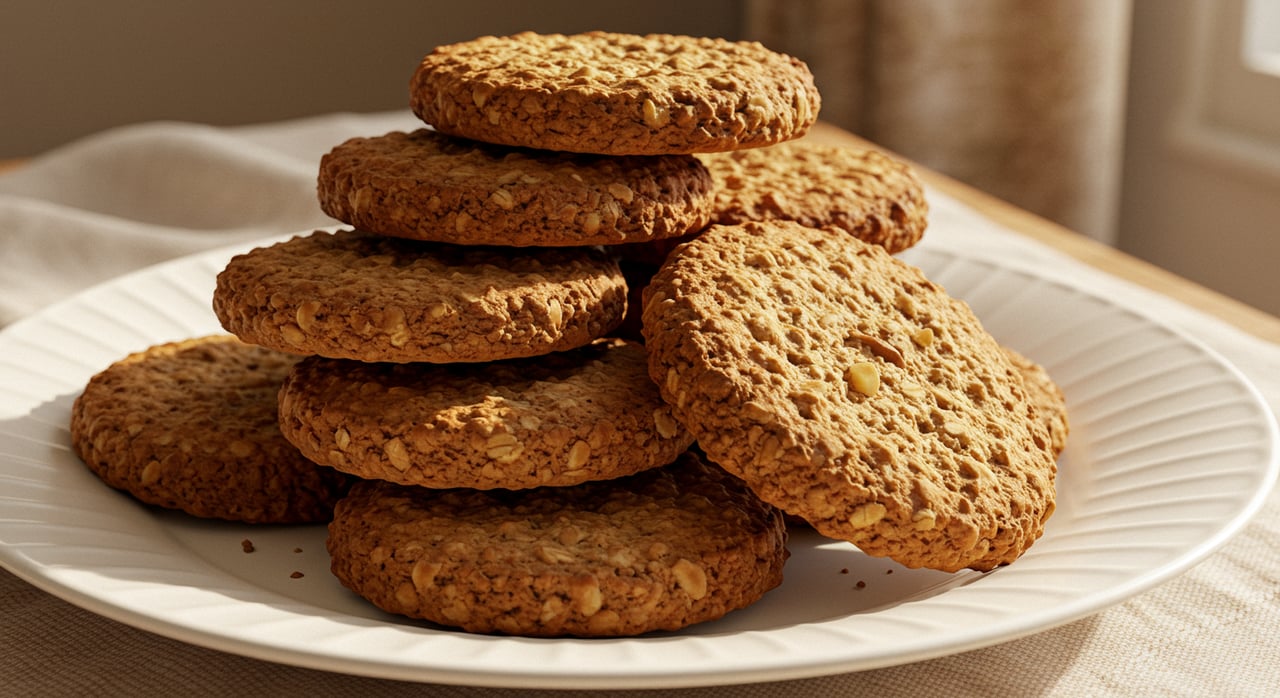 Salty Oatmeal Cookies