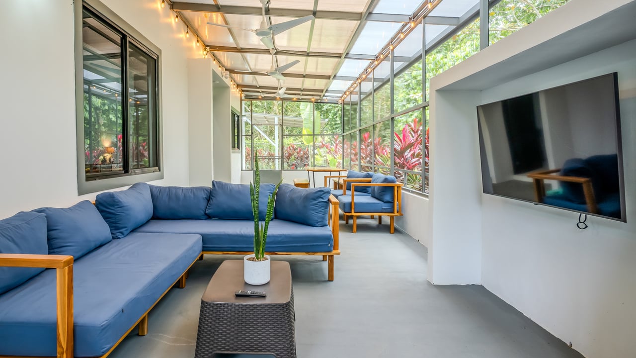 Modern 3-Bed Jungle Home with River and Pool in Cinco Ventanas Ojochal