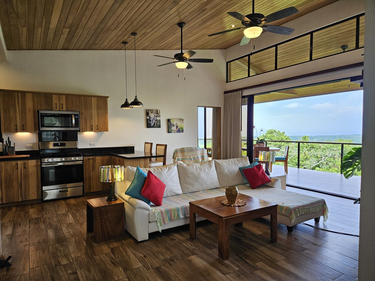 Beautiful sea view House Guesthouse and Pool in a gated Community close to awesome Beaches