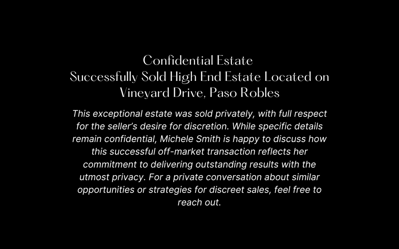 Confidential Sale