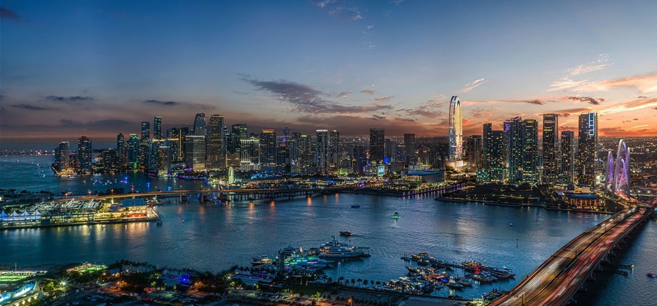 April 2025: Construction Photo of the 70-Story Okan Tower