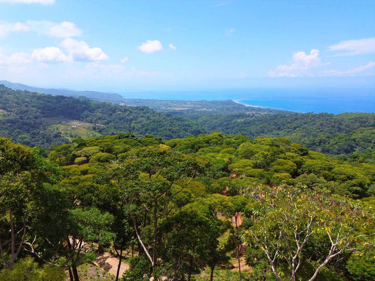Ocean View Land for Sale in Uvita San Josecito with Whale Tail Views and Gated