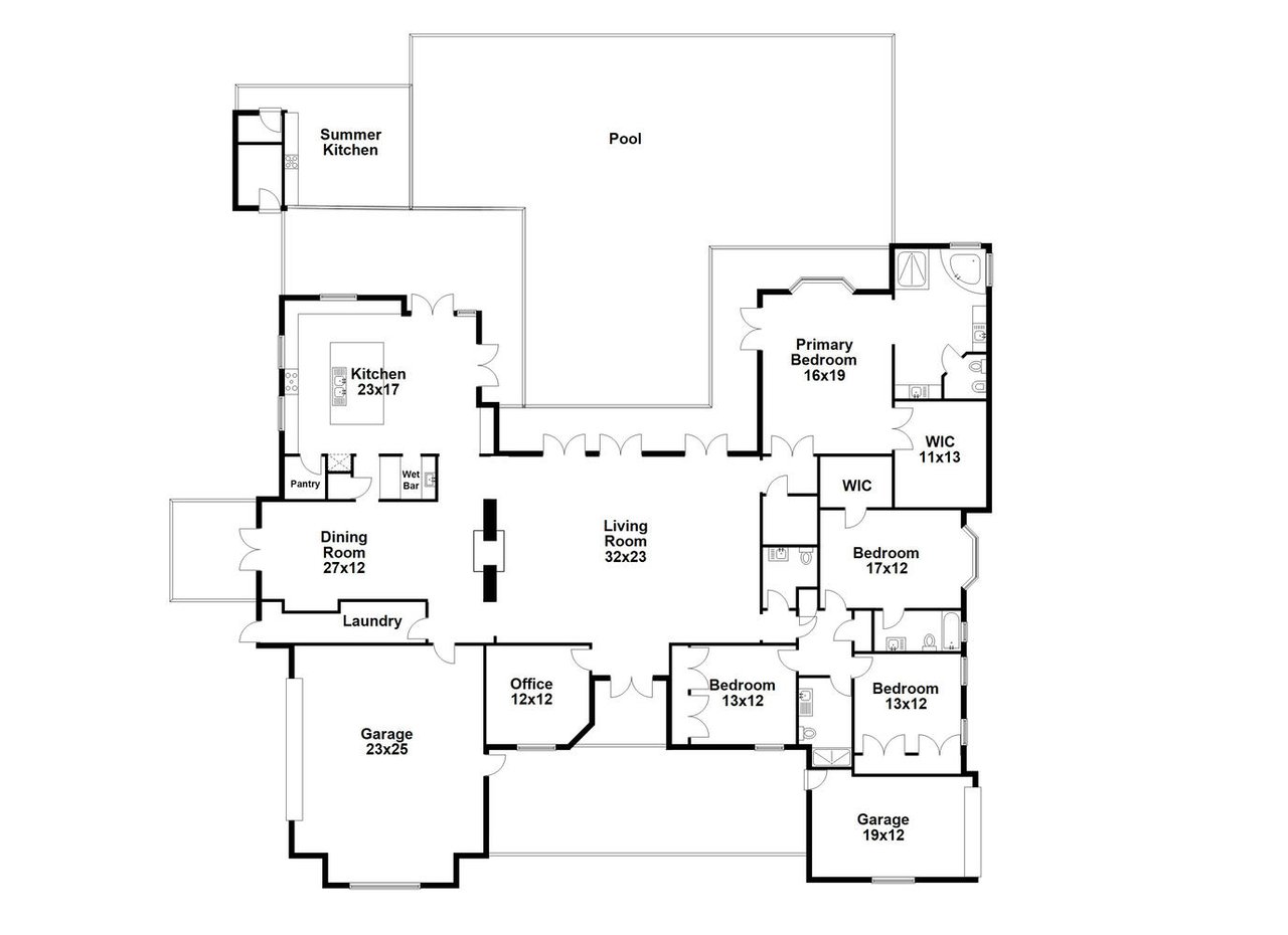 Elegant Custom Home on Builder’s Acre Near Baptist Hospital