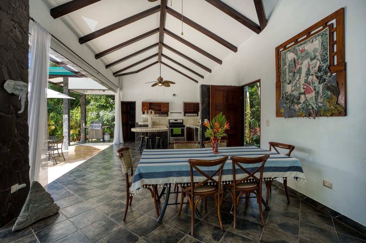 3 Bedroom Bali Style Home in Uvita