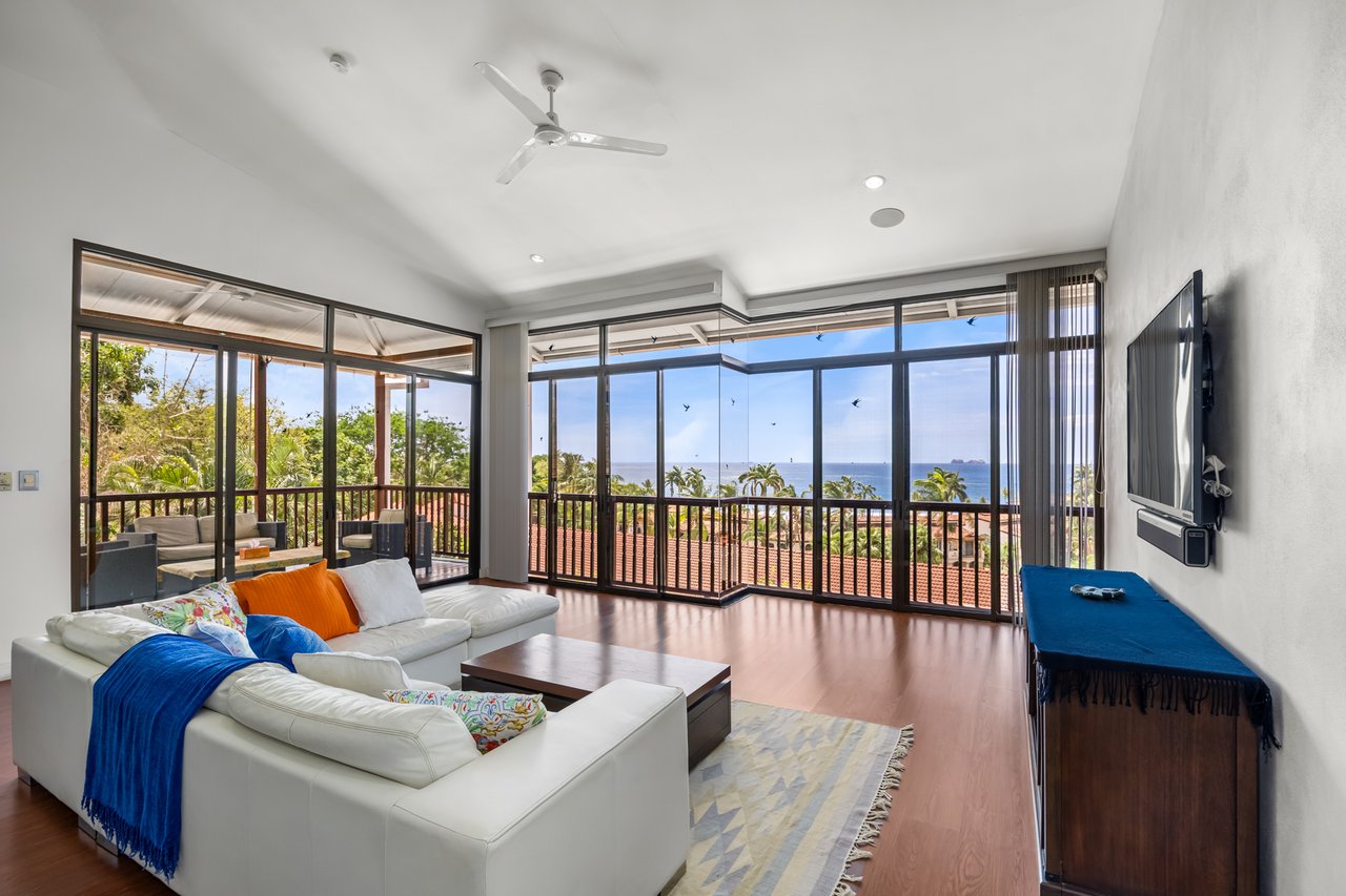 Casa Veranera & Bonus Lot | Elegant 7-Bedroom Coastal Estate with Ocean Views Steps from Playa Flamingo
