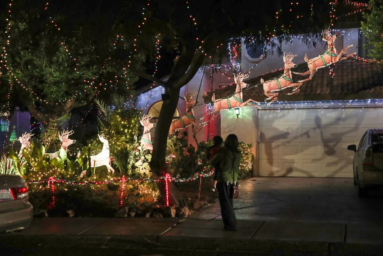 Candy Cane Lane in Cathedral City