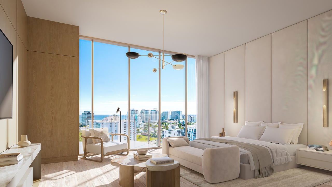Sage Intracoastal Residences interior bedroom 