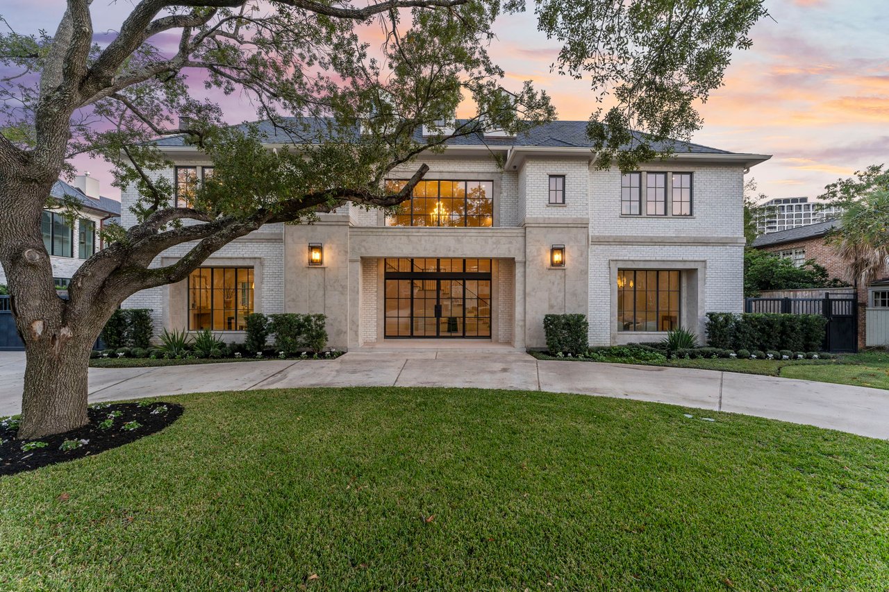 What were the priciest luxury homes sold in Houston last month?